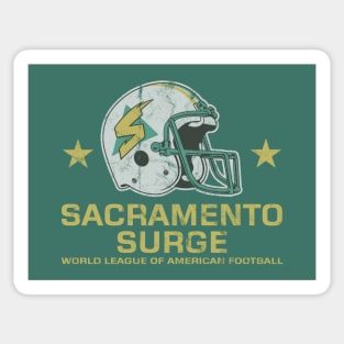 Sacramento Surge [DEFUNCT] Vintage Distressed Sticker
